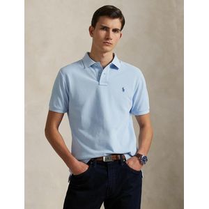 Polo Ralph Lauren - Poloshirt - Lichtblauw - Piqué Katoen