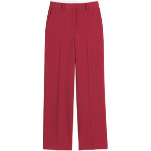 LA REDOUTE COLLECTIONS - Wijde Broek - Bordeaux Rood - Polyviscose