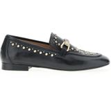 Leren loafers, studs MJUS. Leer materiaal. Maten 38. Zwart kleur