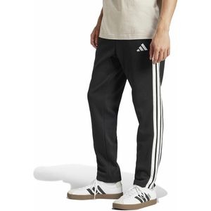 adidas - Essentials 3-Stripes - Joggingbroek - Zwart - Fleece - Gerecycled Materiaal