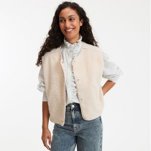 LA REDOUTE COLLECTIONS - Mouwloos Vest - Ecru - Polyester