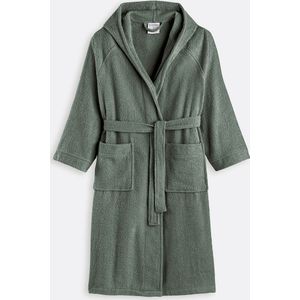 Scenario - Kamerjas met Kap - Kaki - 100% Katoen - Badstof 350 g/m²