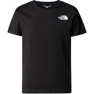 T-shirt met korte mouwen THE NORTH FACE. Katoen materiaal. Maten 10 jaar - 138 cm. Zwart kleur