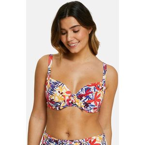 Bikini-BH Island Dream SANS COMPLEXE.  materiaal. Maten 90E FR - 75E EU. Wit kleur