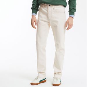 LA REDOUTE COLLECTIONS - Regular Jeans - Beige - Katoen