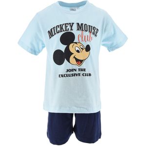 Pyjashort Mickey MICKEY MOUSE. Katoen materiaal. Maten 6 jaar - 114 cm. Blauw kleur