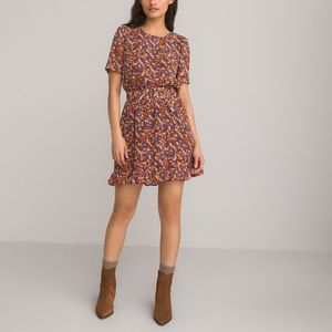 LA REDOUTE COLLECTIONS - Wijd Uitlopende Jurk - Multicolor - Polyester