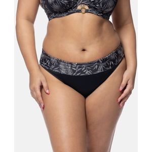 Bikinislip met omslag Kaduna DORINA.  materiaal. Maten 3XL. Zwart kleur