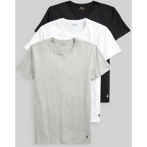 Set van 3 T-shirts met ronde hals POLO RALPH LAUREN. Katoen materiaal. Maten XXL. Zwart kleur