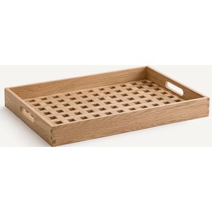 Mandrio AM.PM. Dienblad - Beige - Eikenhout