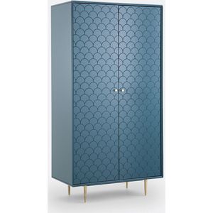 Luxore - Kast - Pruisisch Blauw - Hout en MDF