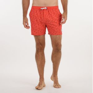 Effen zwemshort Volley essentiel OXBOW.  materiaal. Maten 38 US -52 EU. Rood kleur