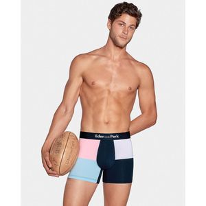 Bedrukte boxershort EDEN PARK. Katoen materiaal. Maten XXL. Roze kleur