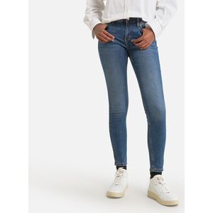 Skinny jeans, medium taille ESPRIT. Katoen materiaal. Maten Maat 32 (US) - Lengte 30. Blauw kleur