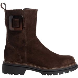 Leren boots TAMARIS. Leer materiaal. Maten 36. Kastanje kleur