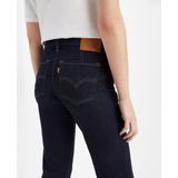 Jeans 712™ Slim Welt Pocket LEVI'S. Denim materiaal. Maten Maat 29 (US) - Lengte 34. Blauw kleur