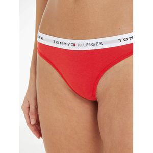 String Icon TOMMY HILFIGER. Katoen materiaal. Maten L. Rood kleur