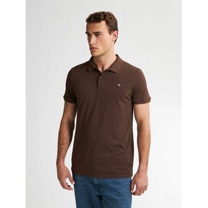 Petrol Industries - Poloshirt - Mud - Met Geborduurd Logo