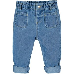 Boyfriend jeans LA REDOUTE COLLECTIONS. Katoen materiaal. Maten 3 mnd - 60 cm. Blauw kleur