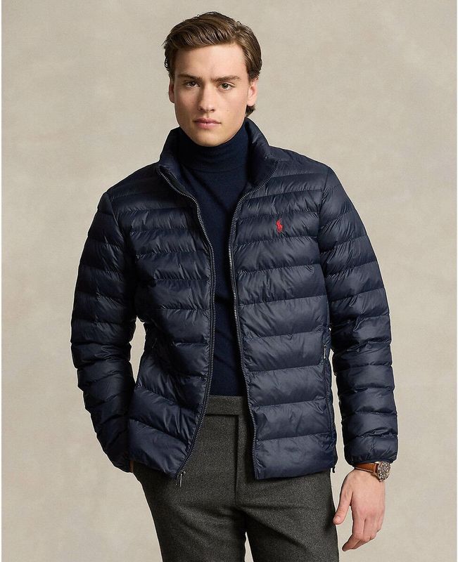 POLO RALPH LAUREN - Lichte Donsjas - Marineblauw - Nylon