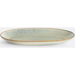 Omora - Dienblad - Beige - Aardewerk - Reactief Geglazuurd