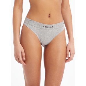 String in stretchkatoen CALVIN KLEIN UNDERWEAR. Katoen materiaal. Maten XS. Grijs kleur