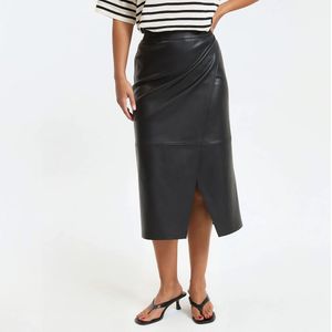 LA REDOUTE COLLECTIONS - Rechte Lange Rok - Zwart - Polyester