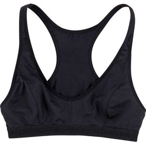 Sportbustier in microvezel 10-16 jaar DIM. Polyamide materiaal. Maten 16 jaar - 162 cm. Zwart kleur