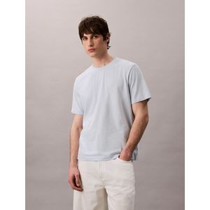 Calvin Klein Jeans - T-shirt - Wit - Katoen - Korte Mouwen
