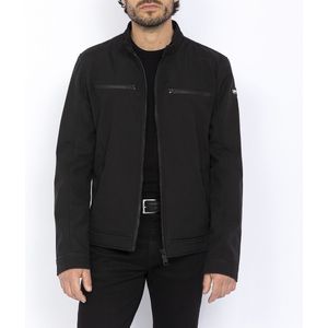 SCHOTT - Kaylor - Bikerjasje - Zwart - Polyester