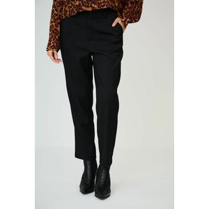 Rechte broek SEE U SOON. Polyester materiaal. Maten 36 FR - 34 EU. Zwart kleur