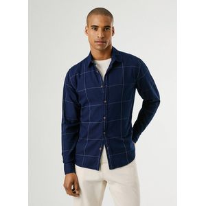 Pepe Jeans - PM3090812 - Shirt - Marineblauw - Lange Mouwen - Casual