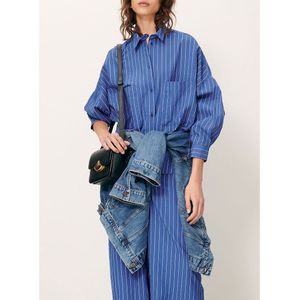 SESSUN - PROVENCIA - Driekwartbroek - Blauw - Viscose