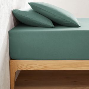 Scenario - Hoeslaken - Bosgroen - 50% Katoen, 50% Polyester