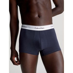 Set van 5 effen boxershorts CALVIN KLEIN UNDERWEAR. Katoen materiaal. Maten XXL. Multicolor kleur