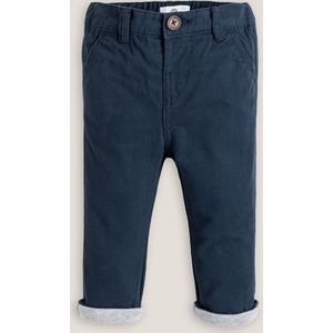 Chino broek LA REDOUTE COLLECTIONS. Katoen materiaal. Maten 3 jaar - 94 cm. Blauw kleur