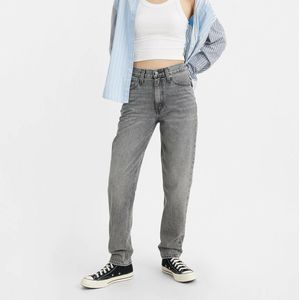 Mom jeans 80's LEVI'S. Denim materiaal. Maten Maat 29 (US) - Lengte 30. Grijs kleur