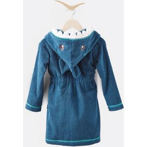 Marcelo - Badjas - Blauw - Biologisch Katoen