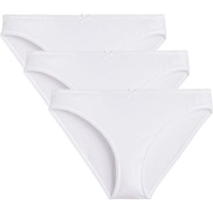 LA REDOUTE COLLECTIONS - Slip - Wit - Katoen - Set van 3