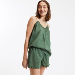 LA REDOUTE COLLECTIONS - Pyjashort - Kaki - Katoen