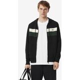 LACOSTE - Sweater met Rits - Zwart - Polyester