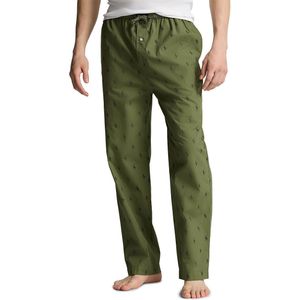 POLO RALPH LAUREN - Bedrukte Pyjamabroek - Groen - Katoen