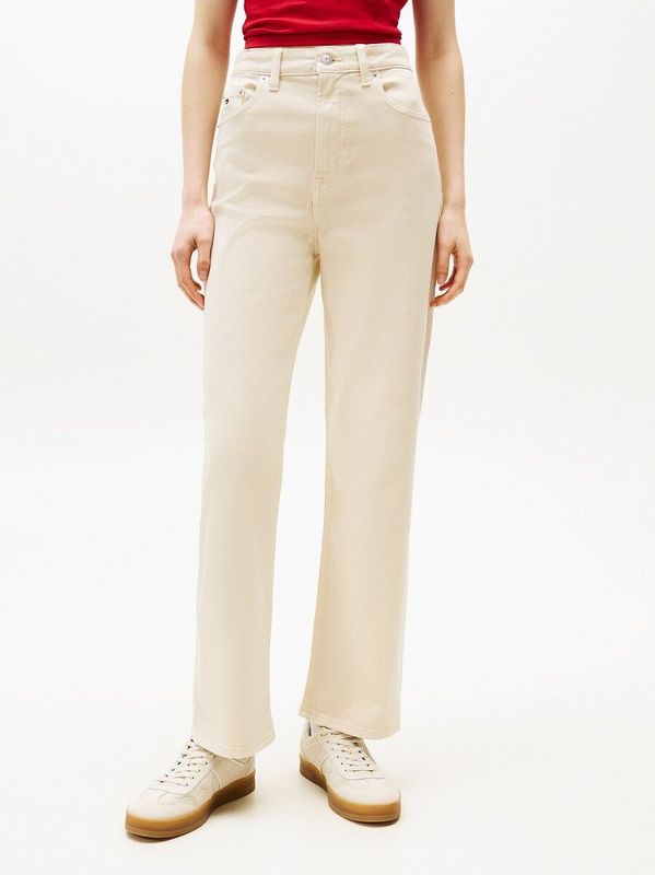 Jeans - Effen - Denim - Lang - Regular Fit - Mid Waist