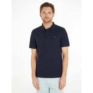 Calvin Klein Stretch Pique Slim Polo - donkerblauw