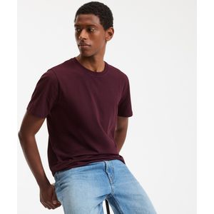 LA REDOUTE COLLECTIONS - T-shirt - Rood - Katoen - Korte Mouwen - Ronde Hals