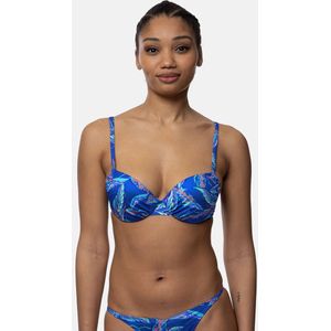 Dorina - Nouméa - Bikini-BH - Bedrukt Marine - Microvezel