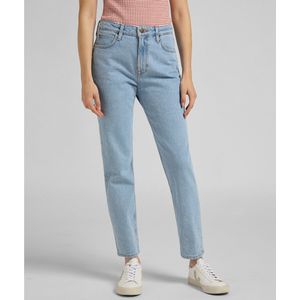 Rechte jeans Carol, hoge taille LEE. Denim materiaal. Maten Maat 27 (US) - Lengte 31. Blauw kleur