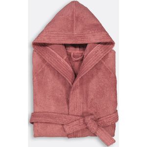 La Redoute Interieurs - Haxel - Badjas - Roze en Violet - Bouclette Badstof 450 g/m²