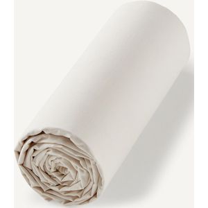 AM.PM. - Gypse - Hoeslaken - Krijt Kleur - Biologisch Voilekatoen