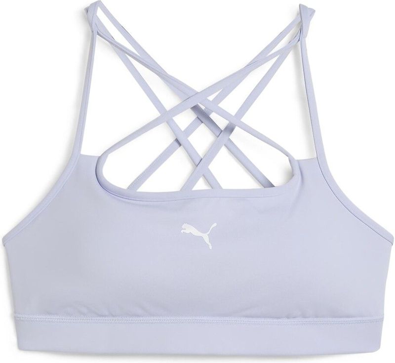 Puma - MOVE Strappy Sportbeha - Zwart - Gerecycled Polyester - Ademend